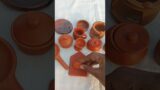 Terracotta mini kitchen set || #terracotta #clay #kitchen #kaushalwarli
