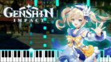 The City Favored by Wind – Genshin Impact OST | Piano Tutorial