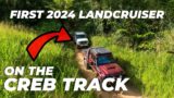 The FIRST 2.8L 4 CYLINDER 2024 TOYOTA LANDCRUISER 70 SERIES on the CREB TRACK!