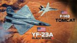 The Gray Ghost | YF-23A Black Widow II VS F-14B Tomcat | DOGFIGHT | Digital Combat Simulator | DCS |