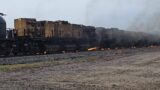 The Tracks On Fire!!! Wheeling & Lake Erie Part 1 Norwalk & Collins Ohio