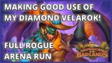 This Is How You Use DIAMOND Velarok! | Full Rogue Arena Run | Showdown in the Badlands