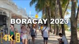 This is BORACAY in 2023! | Full Walking Tour from Station 3 to 1 | 4K HDR | Philippines