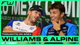 Thoughts On F1 2023: Williams and Alpine