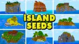 Top 25 Best New SURVIVAL ISLAND SEEDS For Minecraft 1.20.4!