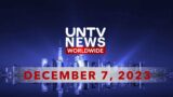 UNTV News Worldwide |  December 7, 2023