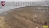 Ukrainian Drone Takes Out Russian War Machine With Troops Riding On Top Of It