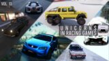 Unicorns in Racing Games (Rare Cars) (Volume 13 / Winter Special)