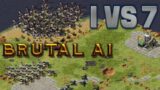 Unstoppable 1v7 Brutal AI Challenge in Red Alert 2 – Command & Conquer Gameplay #redalert2 #gaming