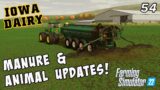 Upgrading to the Enhanced Animal System & removing manure inejctors! – IOWA DAIRY UMRV EP54 – FS22