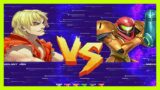 VIOLENT KEN VS SAMUS DEATHBATTLE!! KOF MUGEN FIND OUT WHY!!