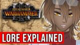 Vtuber reacts to Lore of All Races in Total War Warhammer