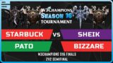 WC3 – Starbuck & PaTo vs Sheik & Bizzare – 2v2 Semifinal – W3Champions S16 Finals