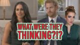 WHAT WERE THEY THINKING? #princeharry #meghanmarkle #royalfamily #engagement #interview #royals