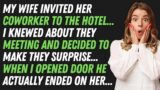 WIfe Invited Her Coworker To The Hotel I Found They In Hotel RoomIt Was Like Movie For Adults