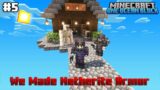 We Made Netherite Armor | One Ocean Block #5 | Minecraft In Telugu | Raju Gaming