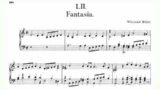 William Byrd – Fantasia FVB 52 (Fitzwilliam Virginal Book Vol. 1 No. 52) audio+sheet music