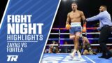 Xander Zayas Lands The Perfect Body Shot Twice To Knockout Fortea | FIGHT HIGHLIGHTS
