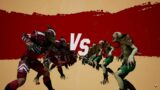 Zombies On Your Lawn (Shambling Undead) vs Federvald Reds (Human) – Blood Bowl 3
