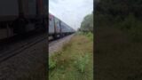 amazing speed 120 km/hr Kerala express at kerala #indianrailways  #train #viralvideo