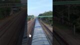amazing train rare meet almost 100/km hr #train #viralvideo #indianrailways #railwaystation #railway