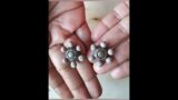 biginners terracotta jwellery (earrings stud)|#earrings  terracottajwellery#clay#shortsfeed#shorts