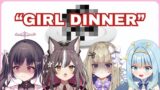 "girl dinner"