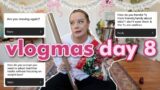 thoughts on having kids, my health, moving plans? gift wrapping Q&A! | vlogmas day 8