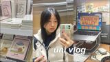 uni vlog: productive student life, school assignments, busy work days