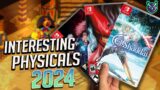 17 INTERESTING Switch Game Physicals Coming in 2024!