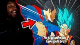 When GOKU and SUPERMAN ran the greatest DEATH BATTLE fade of all time [BlankBoy] DB Reaction