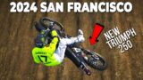 2024 San Francisco Supercross On The New Triumph TF 250-X