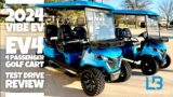 2024 Vibe EV4 – Test Drive & Review- Forward Facing 4 Passenger Golf cart powered by Fleet Lithium!