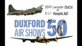 28 Years – BBMF Lancaster & B-17…. Duxford Battle of Britain Airshow 2023