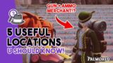 5 Useful Locations in Palworld That You SHOULD Know! | Skill Fruits, Mining, Guns, Merchants & More!