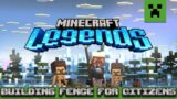 A lot of blood . Fighting Zombies. Legends on the Minecraft map.