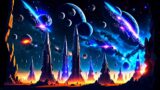 AI Generated Space Dreamscape Video (Generative AI In Action)
