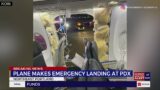 Alaska Airlines flight makes emergency landing at PDX after window blew out