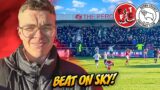 BEAT LIVE ON SKY AS 1,000 DERBY FANS GO MENTAL! | Fleetwood Town VS Derby VLOG