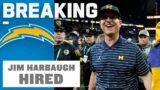 BREAKING NEWS: Chargers Hire Jim Harbaugh as Their Next Head Coach