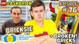 BRICKSIE VS. LAN (My Thoughts)… + New LEGO CMF Boxes, Joining a LUG & MORE | #AskBrick Episode 76