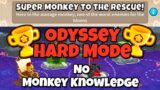 BTD6 Odyssey || Hard Mode Tutorial || No Monkey Knowledge (Super Monkey to the rescue!)