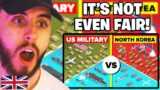 Brit Reacts to UNITED STATES vs NORTH KOREA – 2024 Military/Army Comparison