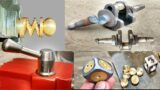 Broken and make videos crank shaft, tool lathe machine, decorative piece and ludo die top 4 videos