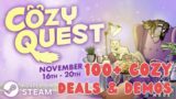 COZY QUEST on Steam | DEALS & DEMOS on over 100 Games! | November 2023