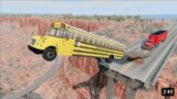 Cars vs Leap Of Death Jumps//  BeamNG Drive// Destroyer