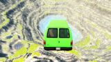 Cars vs Leap of Death Realistic Crashes BeamNG drive #42 | BeamNG