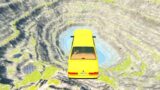 Cars vs Leap of Death Realistic Crashes BeamNG drive #50 | BeamNG