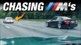 Chasing a fleet of BMW's in my M3 – the adrenaline rush!