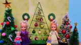Christmas 2023 ! Elsa & Anna toddlers celebrate – Barbie dolls